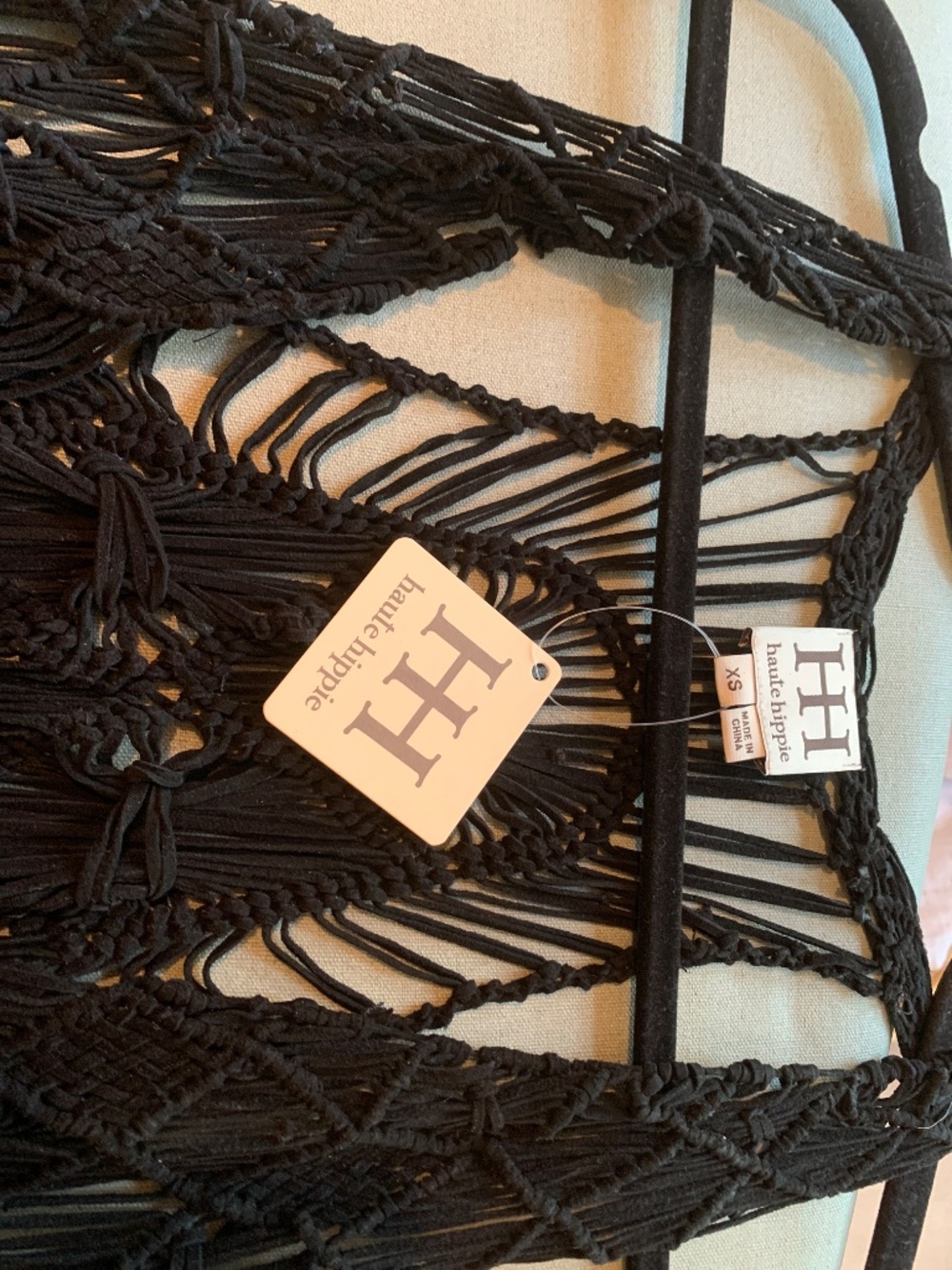 Haute Hippie Suede Fringe Vest - Picture 3 of 6